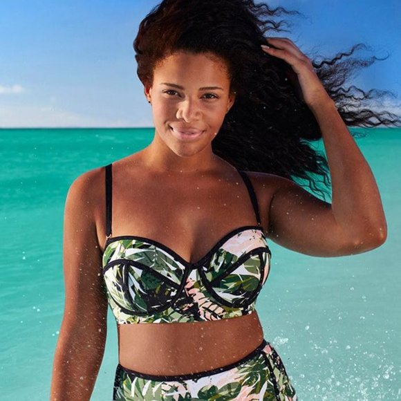 SWIMSUITS FOR ALL MADAME UNDERWIRE BIKINI TOP - Picture 1 of 4